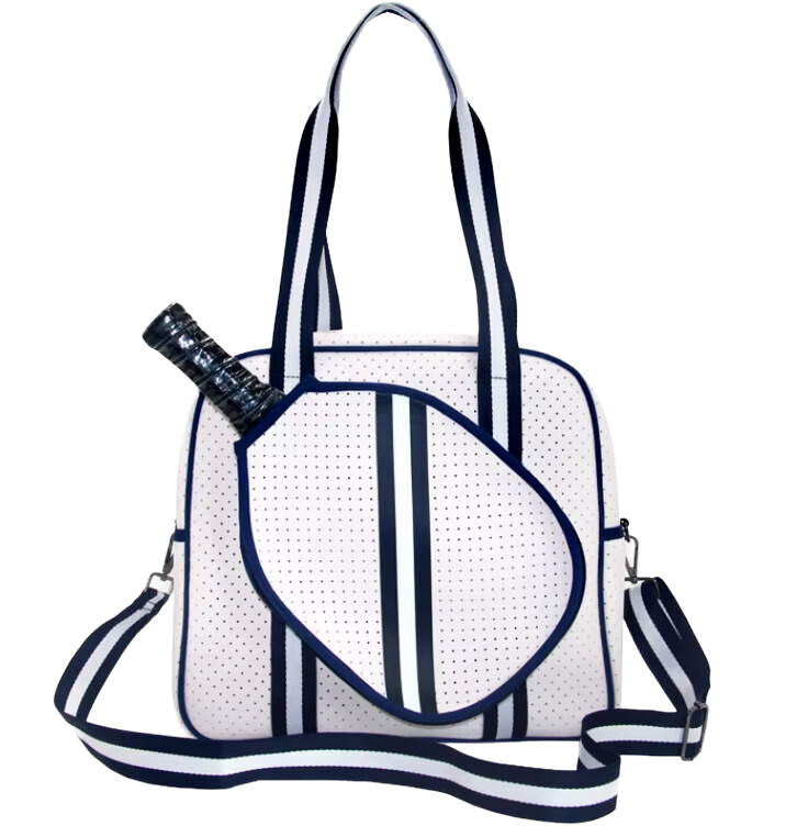 Trendy Pickleball Bag | Personalized Pickleball and Paddle Sports Bag | Large Size Court Tote Bag