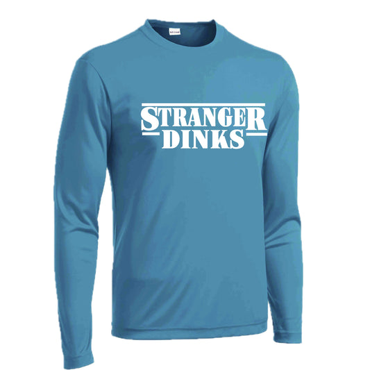 Stranger Dinks | Men's Long Sleeve Athletic Performance T-Shirt | 100% Polyester