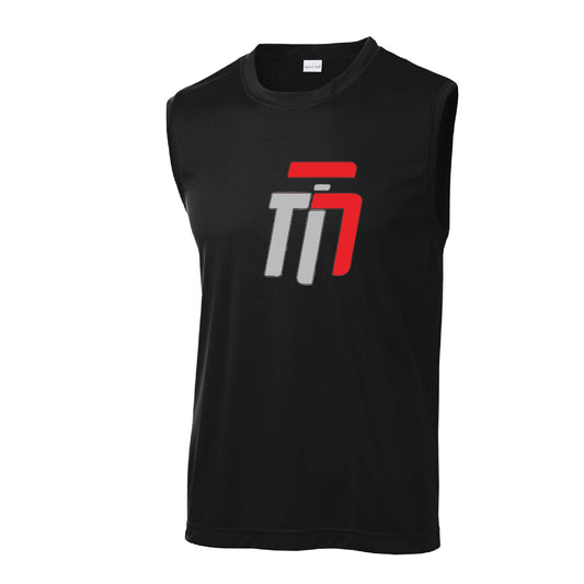 Trumotion | Men's Sleeveless Athletic Karate Performance T-Shirt | 100% Polyester