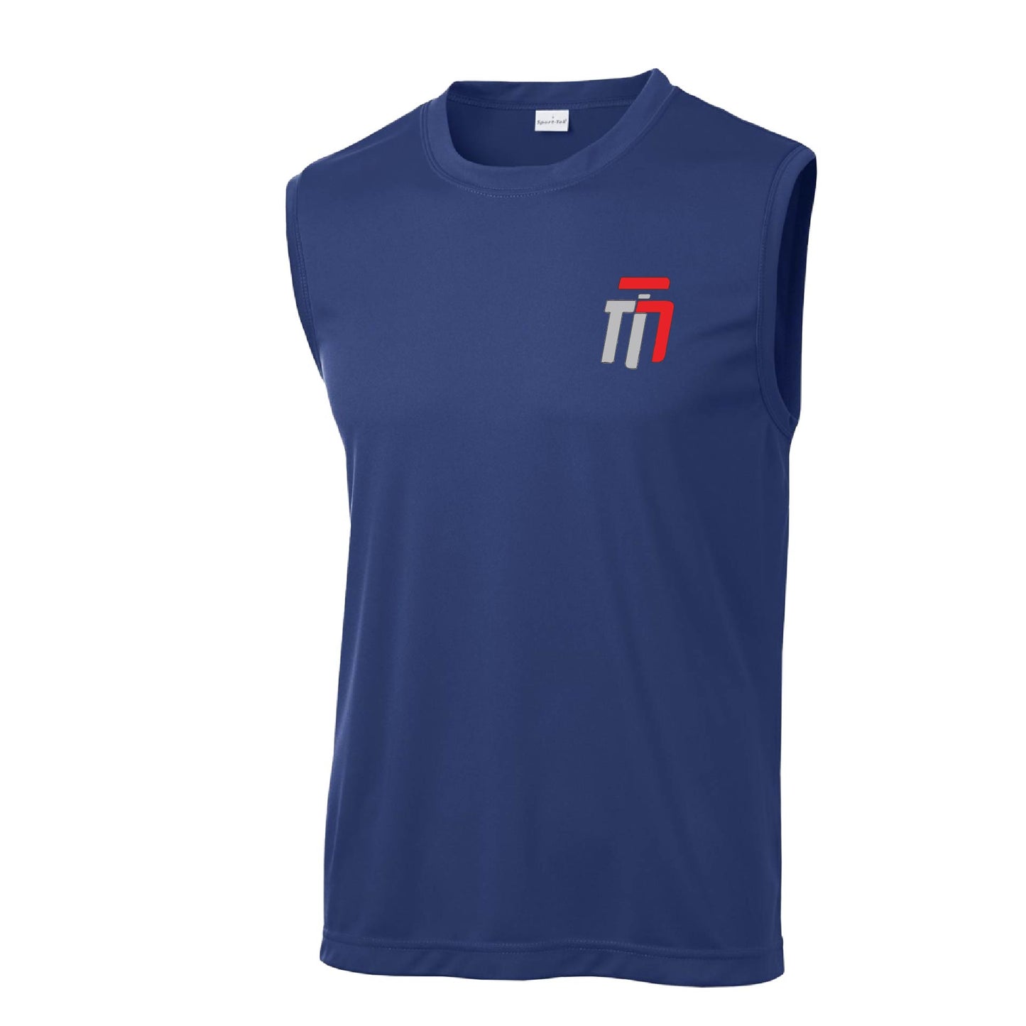 Trumotion (Pocket Design) | Men's Sleeveless Athletic Karate Performance T-Shirt | 100% Polyester