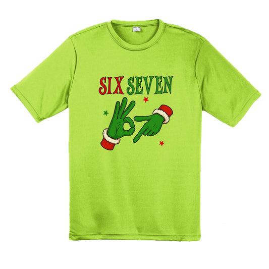 67 Grinch | Men's Short Sleeve Athletic Performance T-Shirt | 100% Polyester