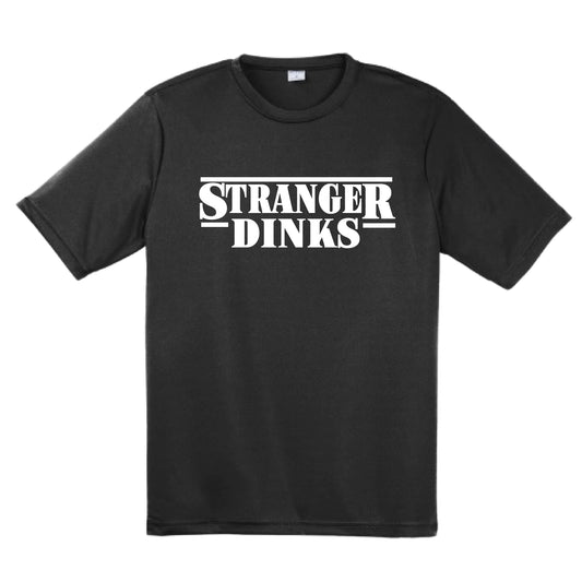 Stranger Dinks | Men's Short Sleeve Athletic Performance T-Shirt | 100% Polyester