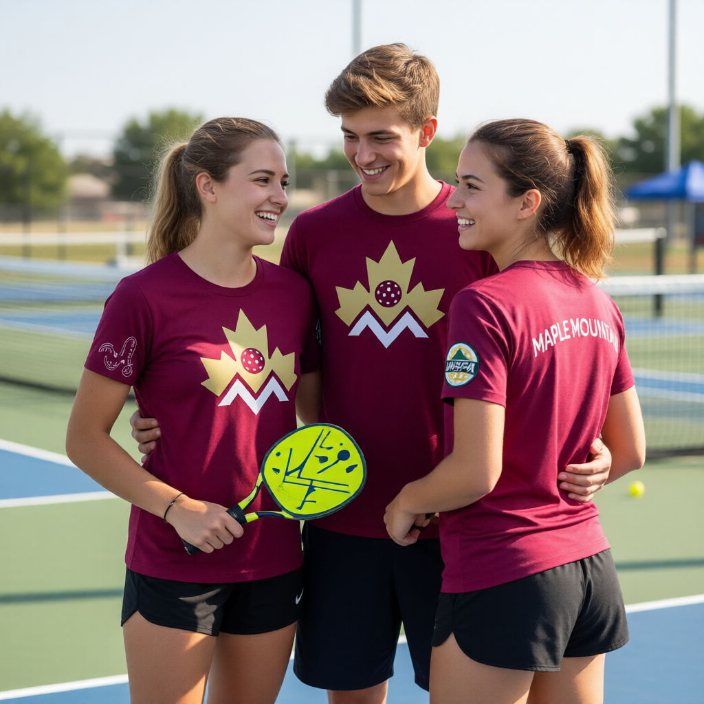 Maple Mountain High UHSPA | Women's Short Sleeve Crewneck T-Shirts | 100% Polyester