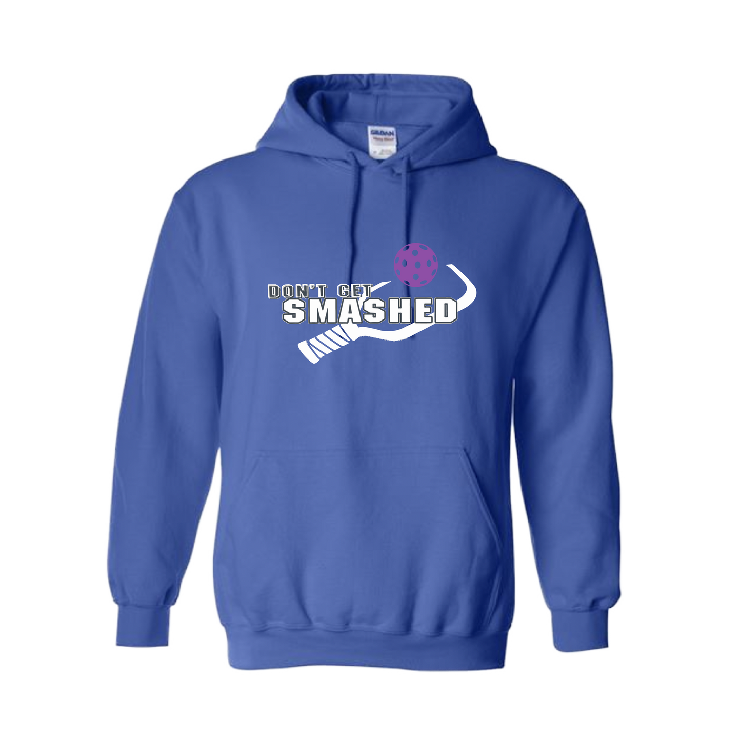 This cozy unisex hoodie will keep you toasty on the Pickleball court - soft, ultra-comfortable, and moisture-wicking with a double-lined hood and front pouch pocket. Get ready to be the star of the game with this eye-catching piece of apparel!