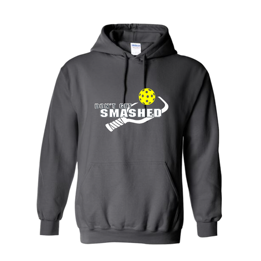 This cozy unisex hoodie will keep you toasty on the Pickleball court - soft, ultra-comfortable, and moisture-wicking with a double-lined hood and front pouch pocket. Get ready to be the star of the game with this eye-catching piece of apparel!