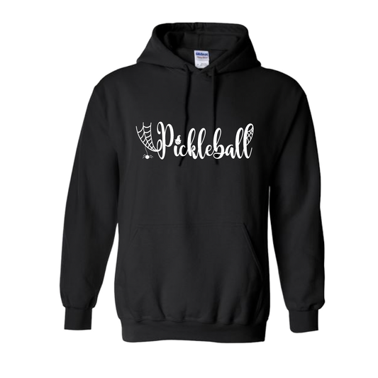 Spider Pickleball | Unisex Hoodie Athletic Sweatshirt | 50% Cotton/50% Polyester