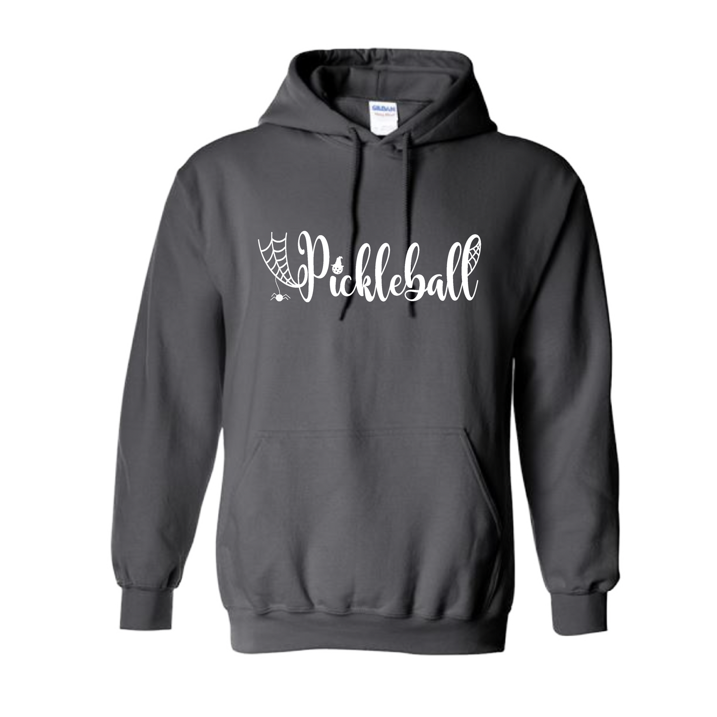 Spider Pickleball | Unisex Hoodie Athletic Sweatshirt | 50% Cotton/50% Polyester