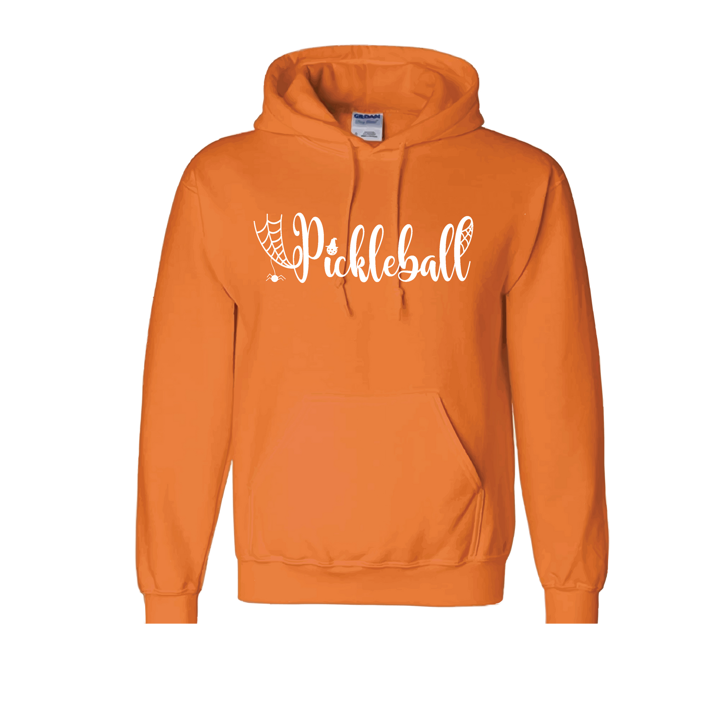 Spider Pickleball | Unisex Hoodie Athletic Sweatshirt | 50% Cotton/50% Polyester