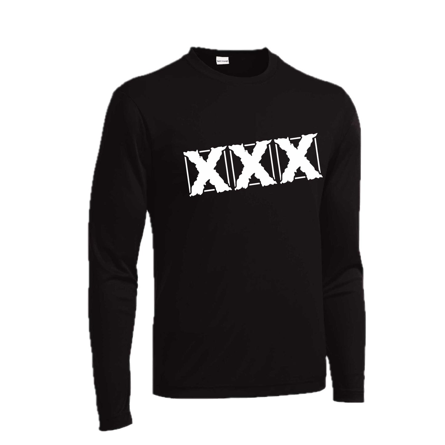 3 Strikes | Men's Long Sleeve Athletic Baseball Performance T-Shirt | 100% Polyester