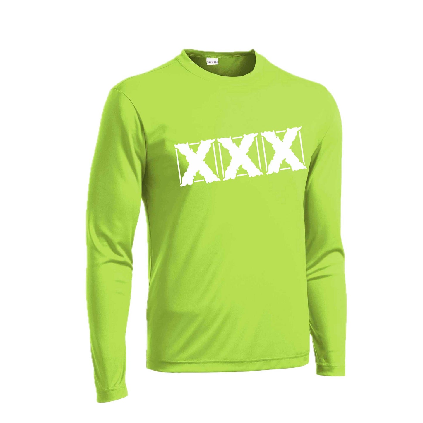 3 Strikes | Men's Long Sleeve Athletic Baseball Performance T-Shirt | 100% Polyester