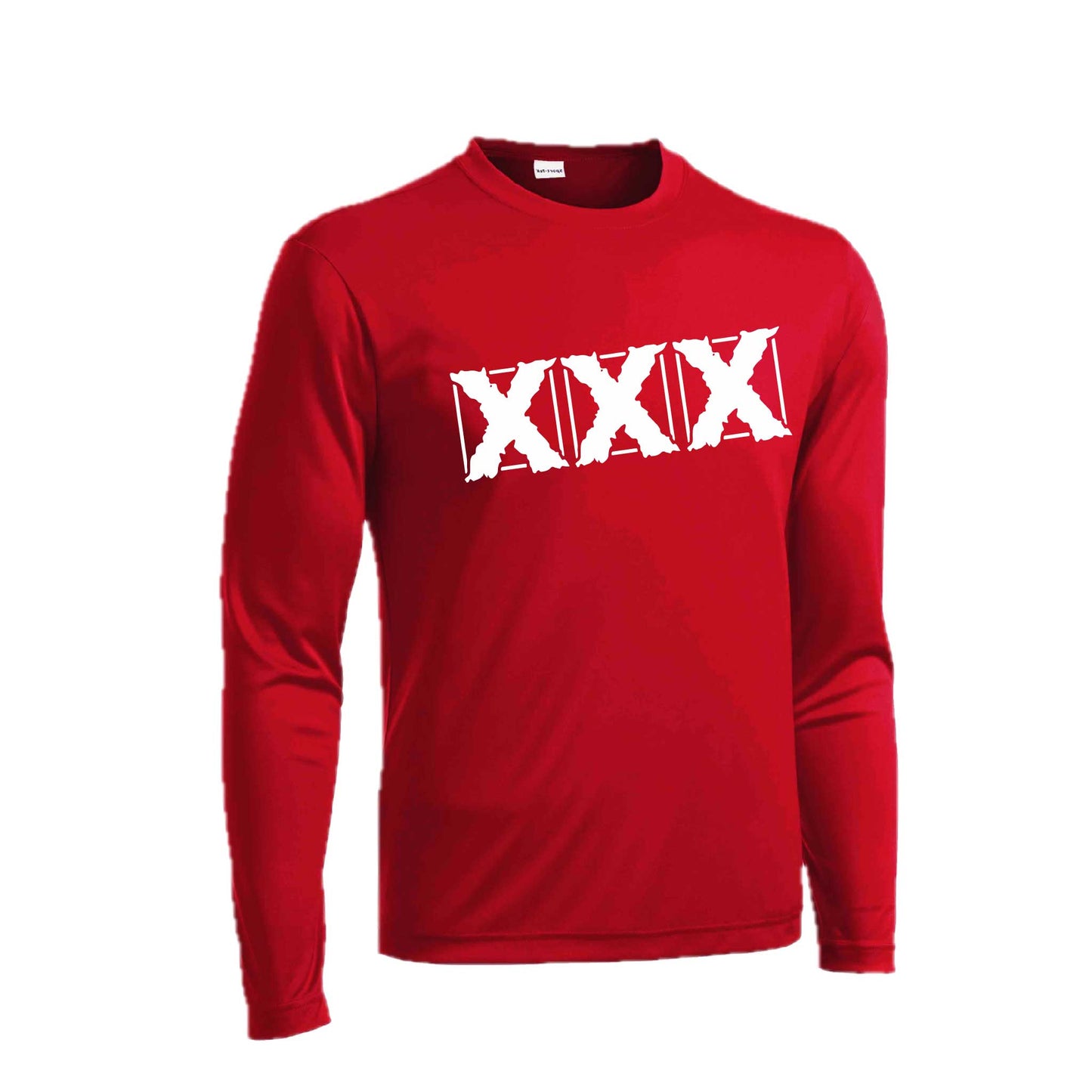 3 Strikes | Men's Long Sleeve Athletic Baseball Performance T-Shirt | 100% Polyester