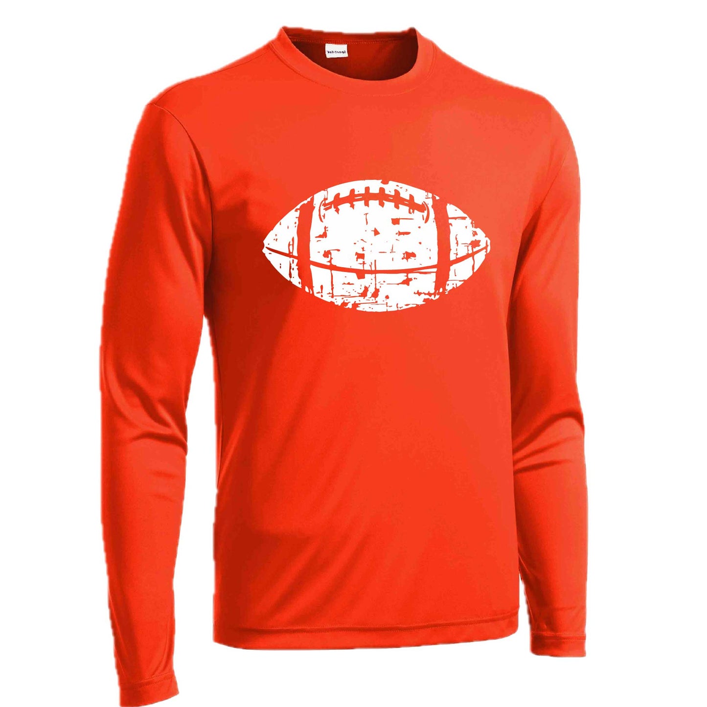 Football Scramble | Men's Long Sleeve Football Shirt | 100% Polyester