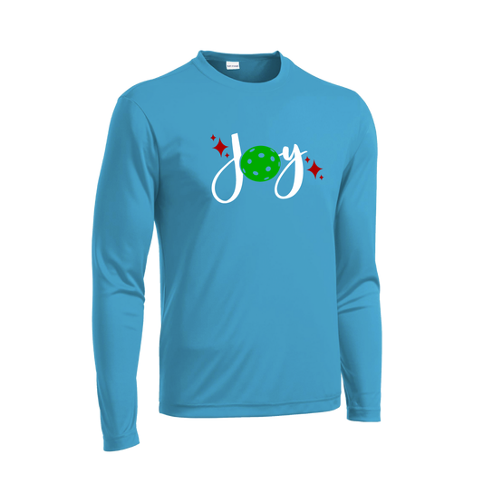 Joy | Men's Long Sleeve Athletic Shirt | 100% Polyester