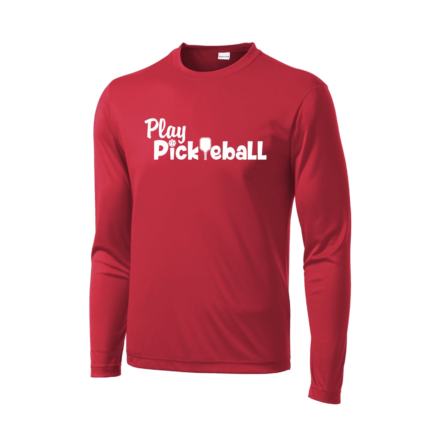 Play Pickleball | Men's Long Sleeve Pickleball Shirt | 100% Polyester