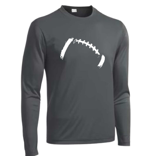Retro Football | Men's Long Sleeve Football Shirt | 100% Polyester