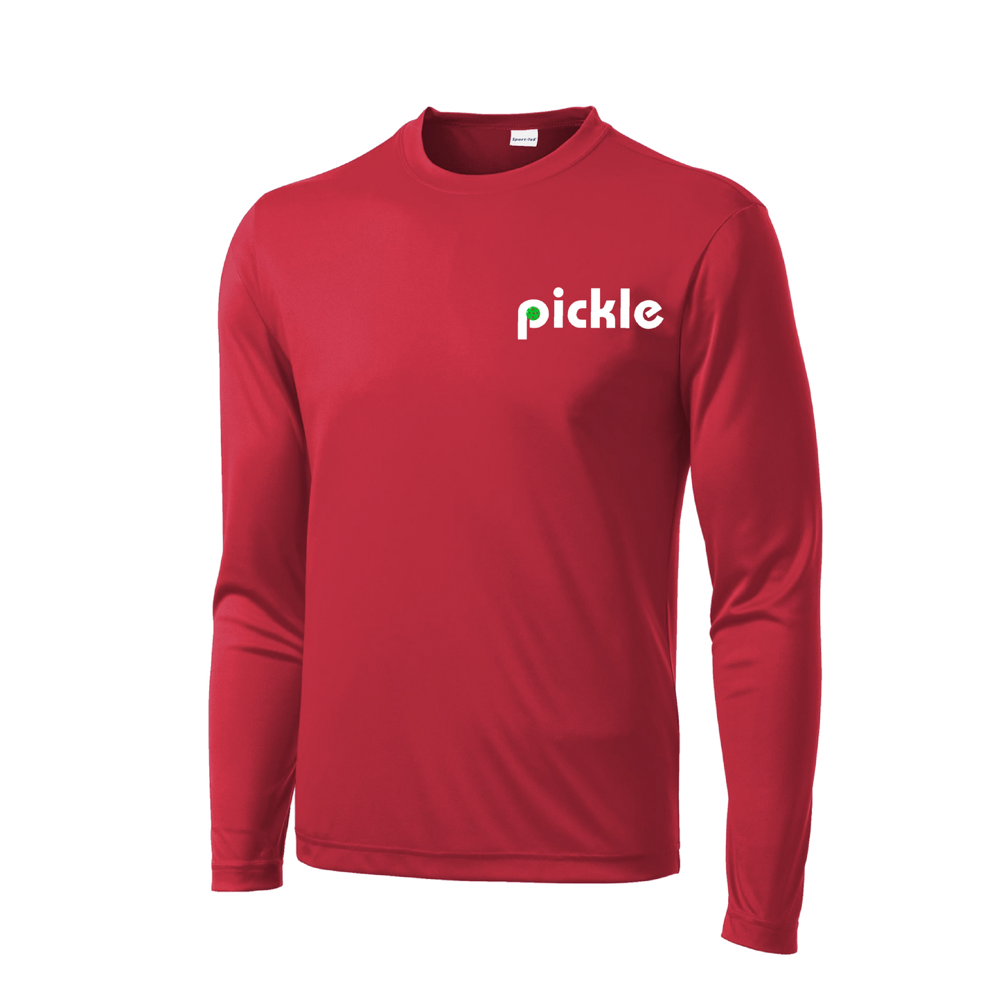 Pickle (Customizable) | Men's Long Sleeve Athletic Shirt | 100% Polyester