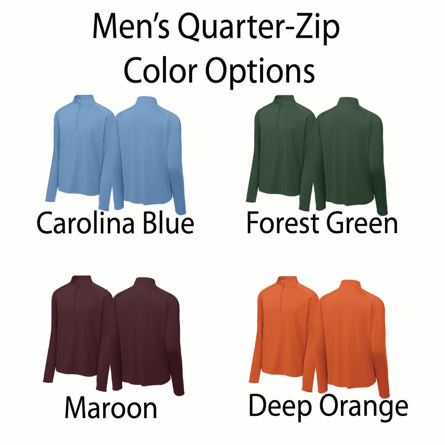 Mens Park City Pickleball Club 1/4-Zip Pullover – Sport-Wick® Stretch Performance Shirt