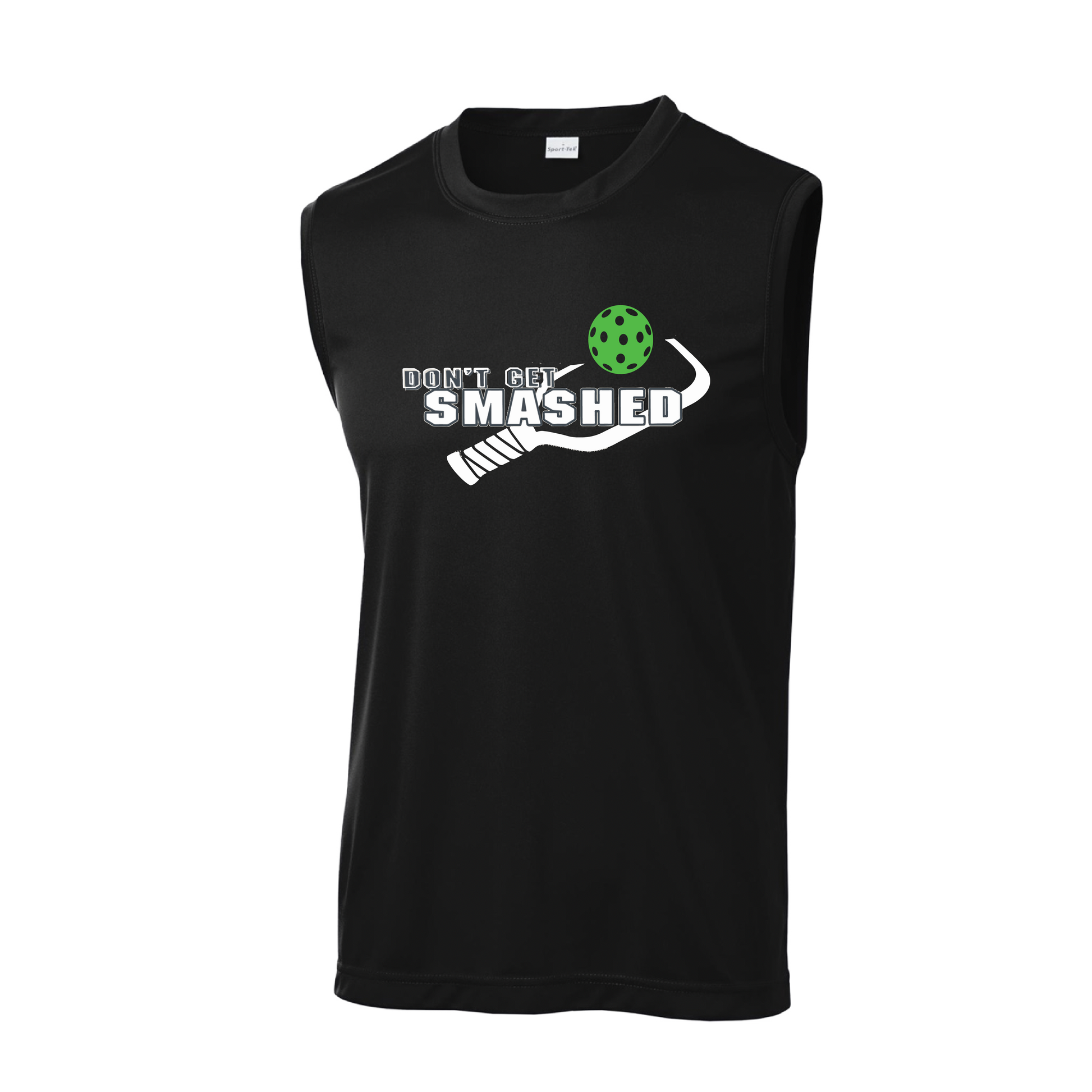 Men's Styles: Sleeveless (SL)  These lightweight, roomy, and highly breathable shirts are a must-have for any athlete! Featuring PosiCharge technology for vibrant colors and logos that won't fade, plus a comfortable removable tag and set-in sleeves - don't miss out on this pickleball shirt!