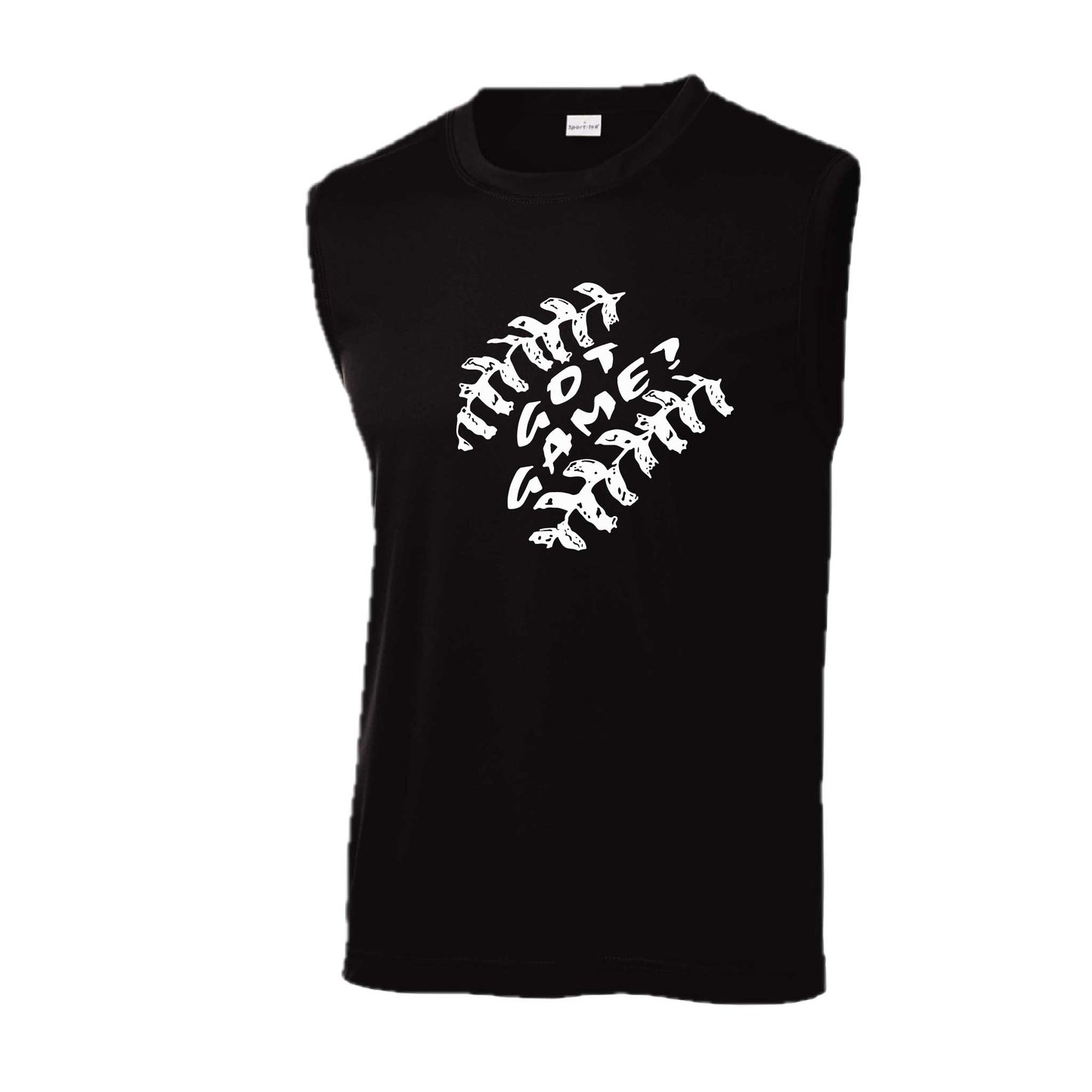 Got Game | Men's Sleeveless Athletic Baseball Performance T-Shirt | 100% Polyester