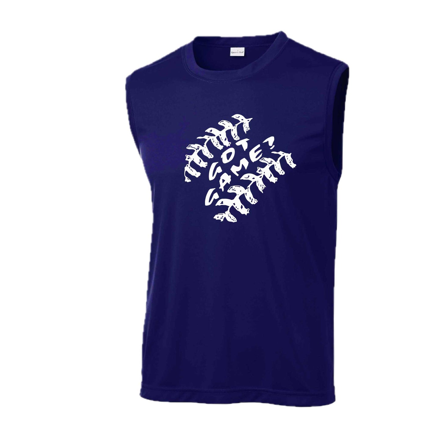 Got Game | Men's Sleeveless Athletic Baseball Performance T-Shirt | 100% Polyester