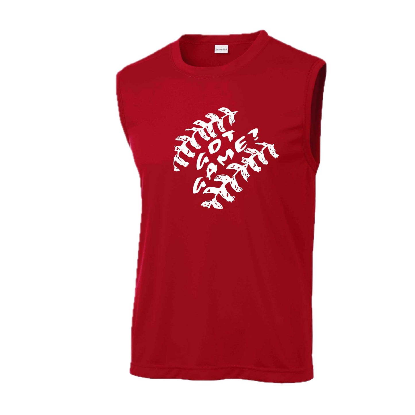 Got Game | Men's Sleeveless Athletic Baseball Performance T-Shirt | 100% Polyester