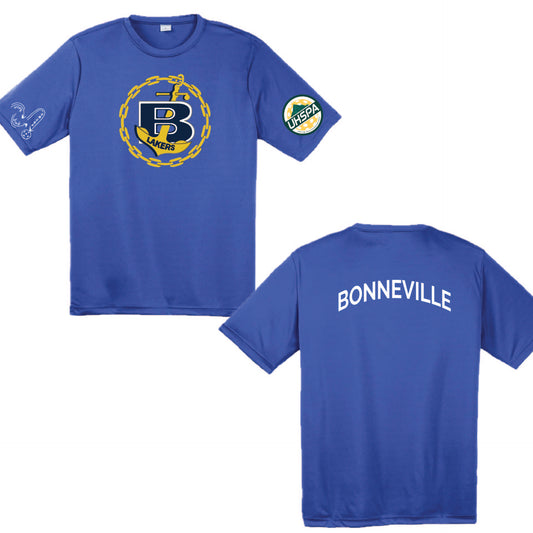 Bonneville High UHSPA | Men's Short Sleeve Crewneck T-Shirts | 100% Polyester