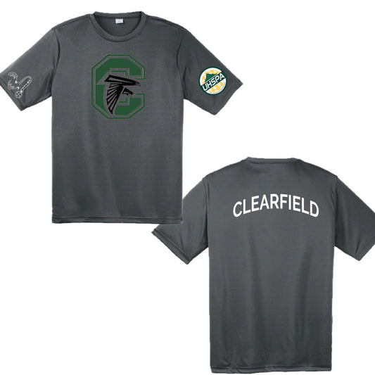 Clearfield High USHPA | Men's Short Sleeve Crewneck T-Shirts | 100% Polyester
