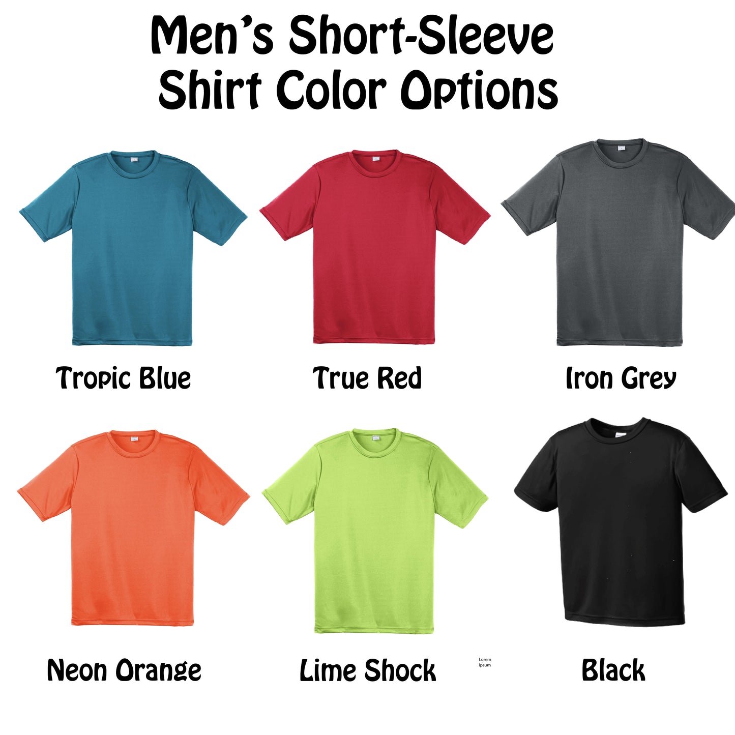002 With Pickleballs (Red Green Orange) Customizable | Men's Short Sleeve Pickleball Shirt | 100% Polyester