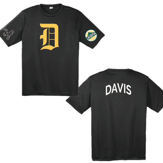 Davis High USHPA | Men's Short Sleeve Crewneck T-Shirts | 100% Polyester