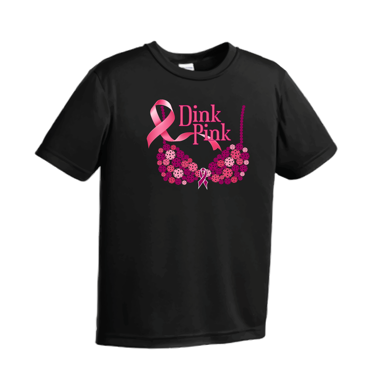 Dink Pink | Men's Short Sleeve Athletic Shirt | 100% Polyester