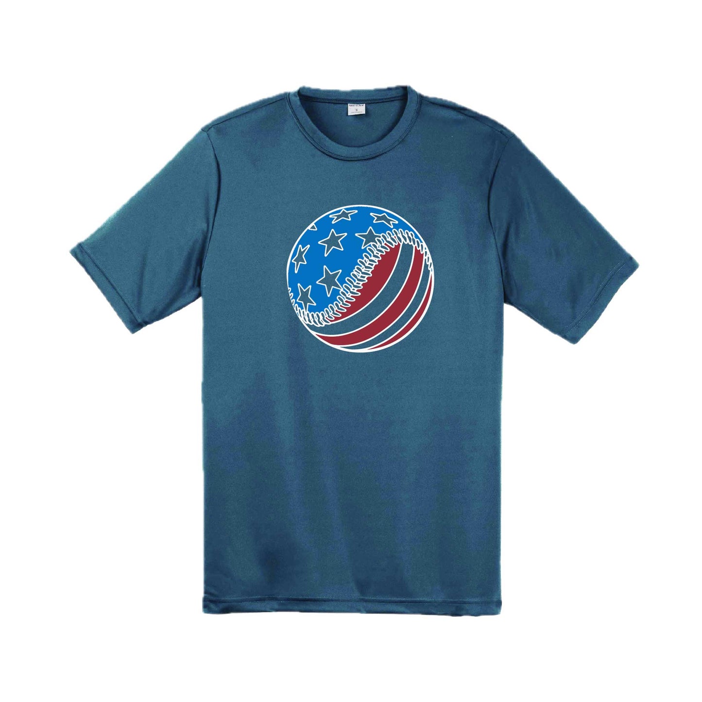 Fastball | Men's Short Sleeve Athletic Baseball Performance T-Shirt | 100% Polyester