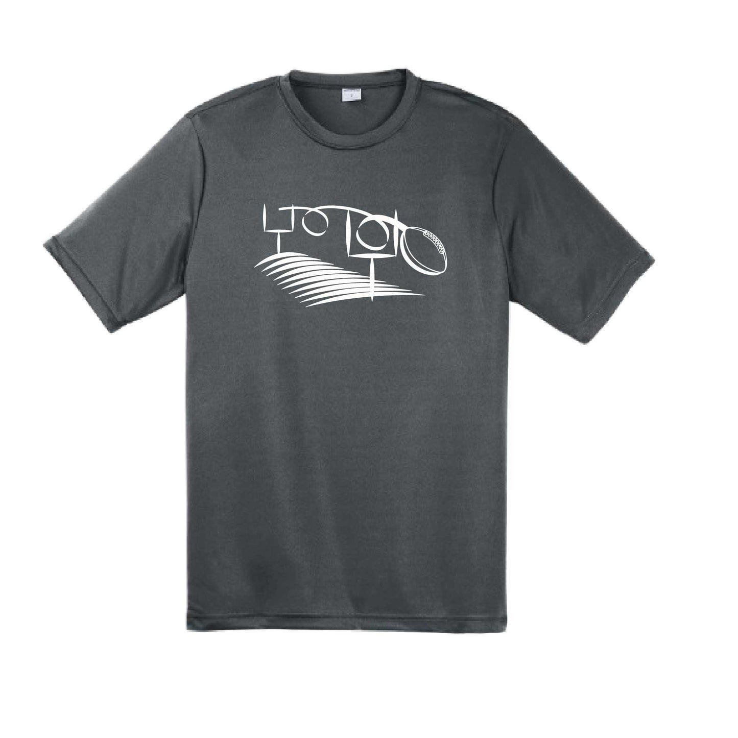 Football Field Goal | Men's Short Sleeve Football T-Shirt | 100% Polyester