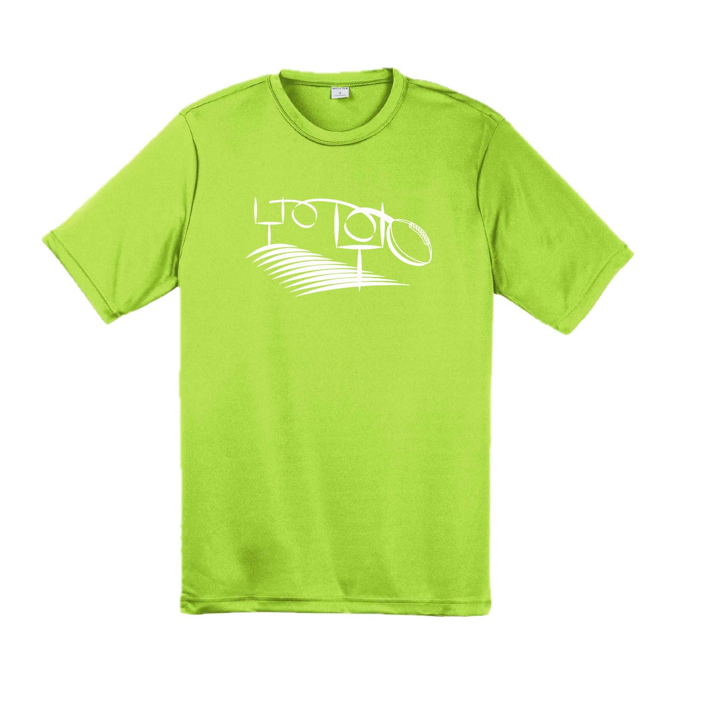 Football Field Goal | Men's Short Sleeve Football T-Shirt | 100% Polyester