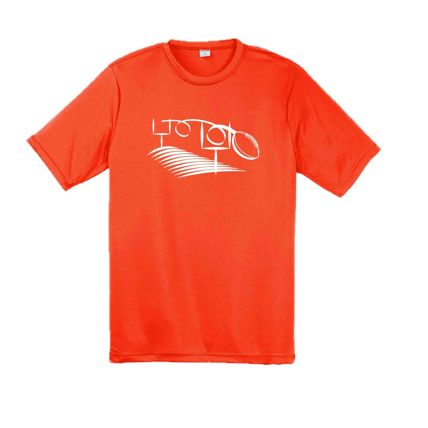 Football Field Goal | Men's Short Sleeve Football T-Shirt | 100% Polyester
