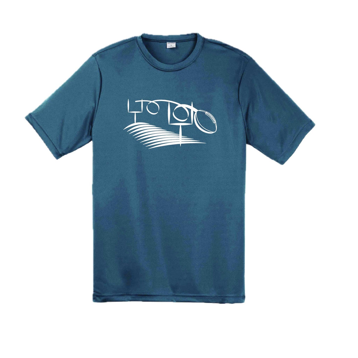Football Field Goal | Men's Short Sleeve Football T-Shirt | 100% Polyester