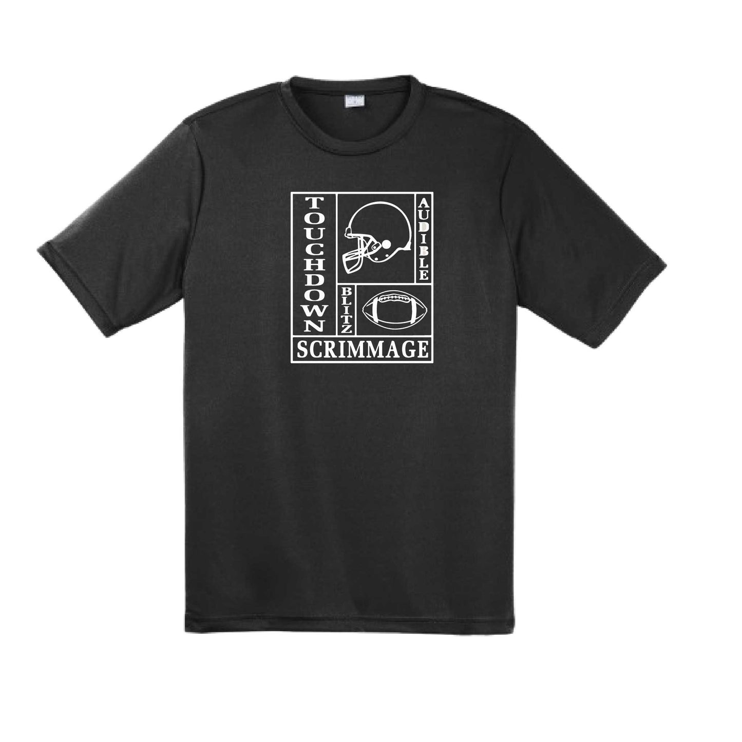 Football Zone | Men's Short Sleeve Football T-Shirt | 100% Polyester