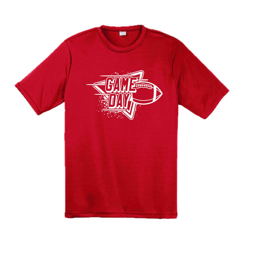 Football Game Day | Men's Short Sleeve Football T-Shirt | 100% Polyester