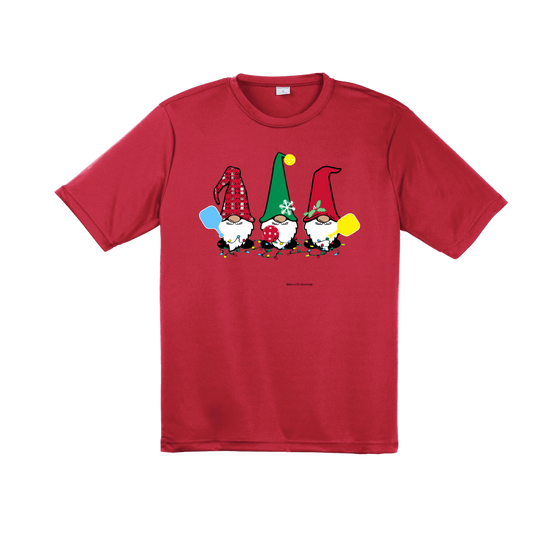 Christmas Gnomes | Men's Short Sleeve Athletic Shirt | 100% Polyester