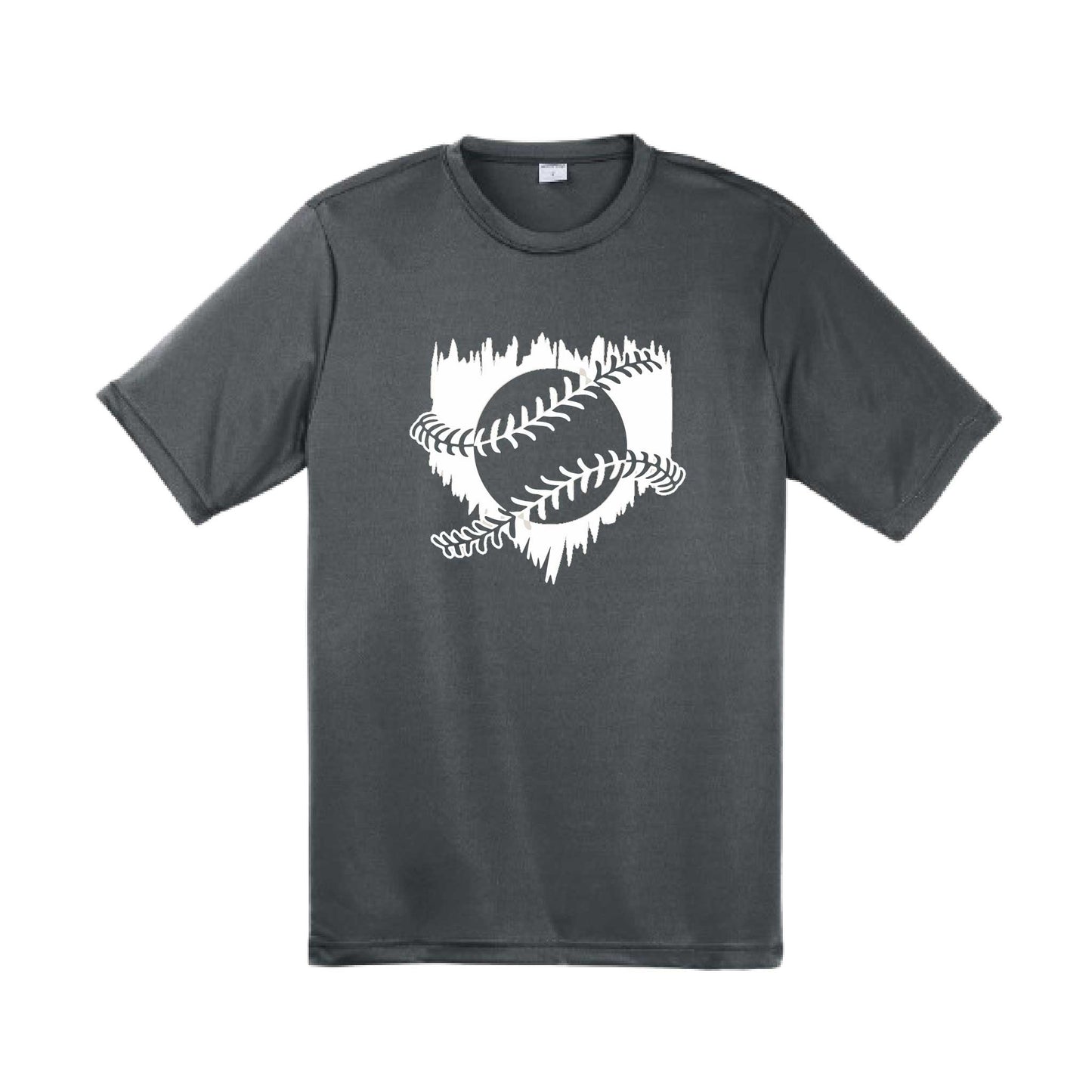 Home Run | Men's Short Sleeve Athletic Baseball Performance T-Shirt | 100% Polyester