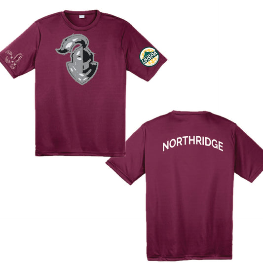Northridge High USHPA | Men's Short Sleeve Crewneck T-Shirts | 100% Polyester