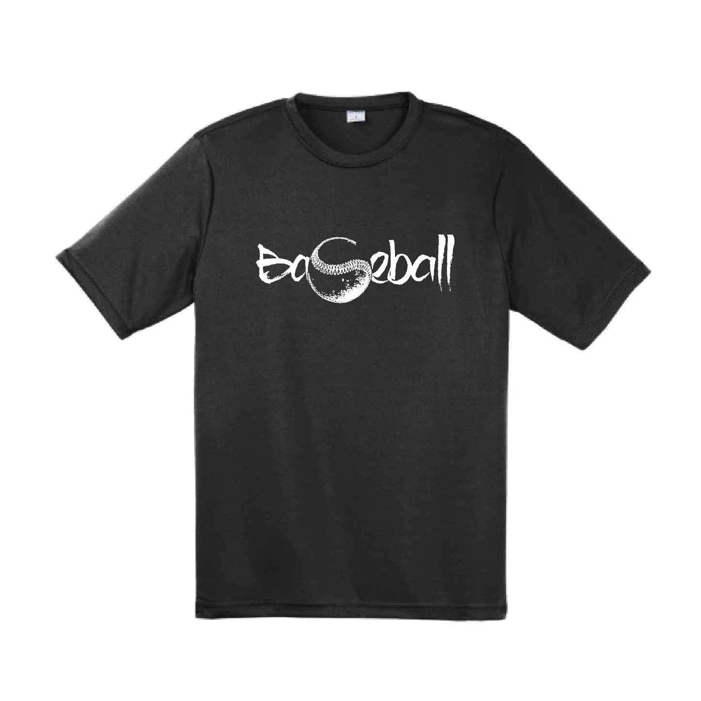 Pitch Perfect | Men's Short Sleeve Athletic Baseball Performance T-Shirt | 100% Polyester