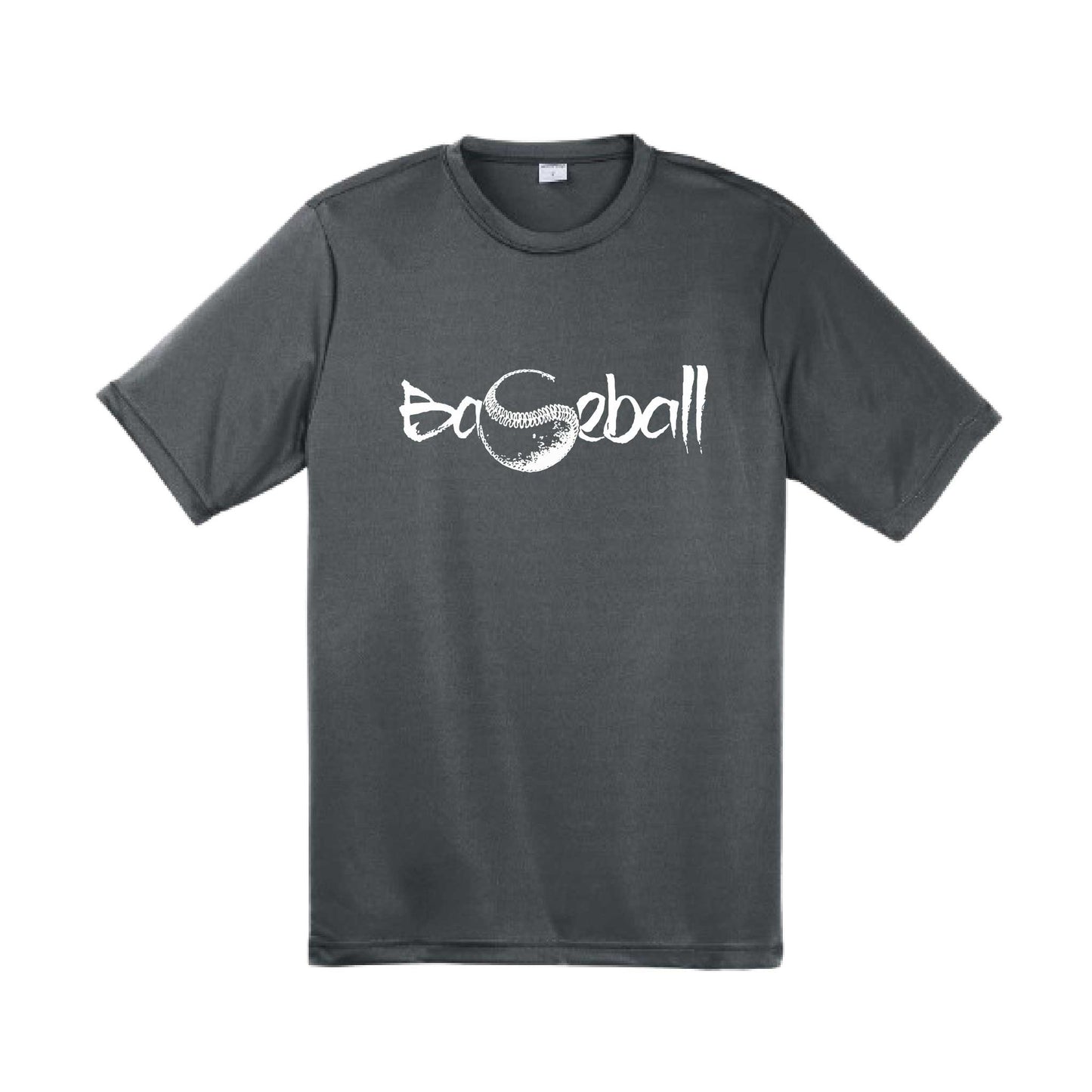 Pitch Perfect | Men's Short Sleeve Athletic Baseball Performance T-Shirt | 100% Polyester