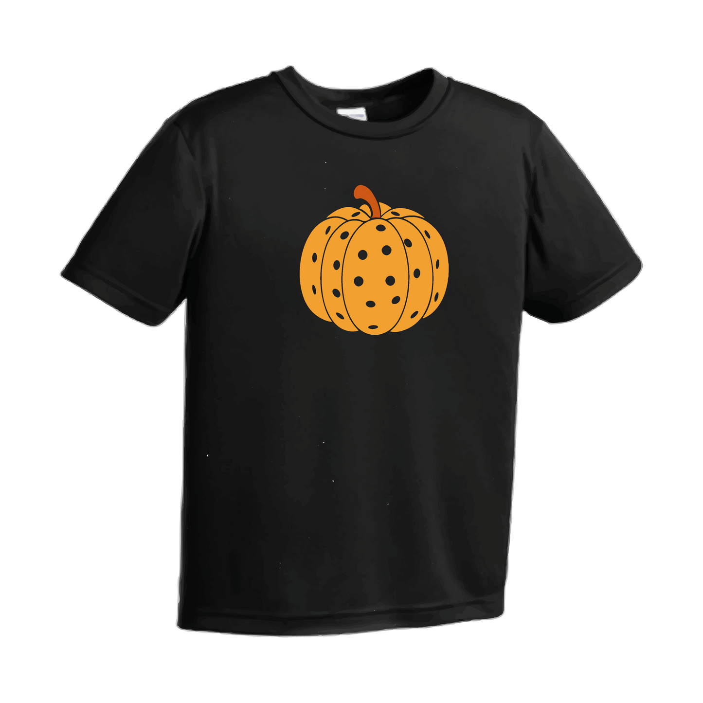 Pumpkin Pickleball | Men's Short Sleeve Athletic Shirt | 100% Polyester