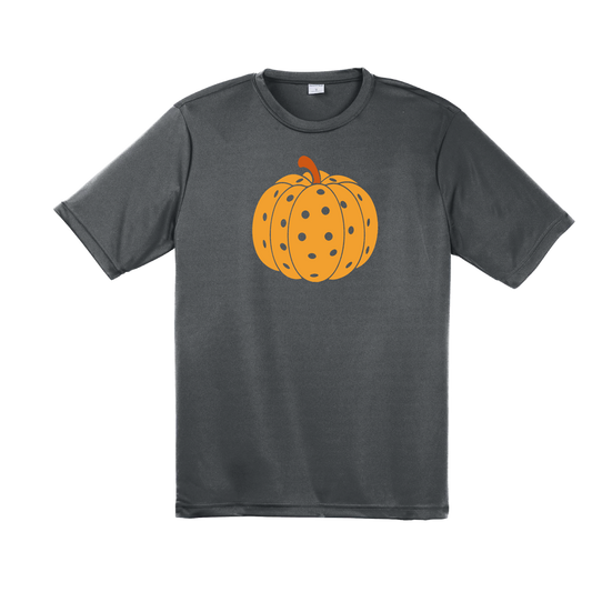 Pumpkin Pickleball | Men's Short Sleeve Athletic Shirt | 100% Polyester