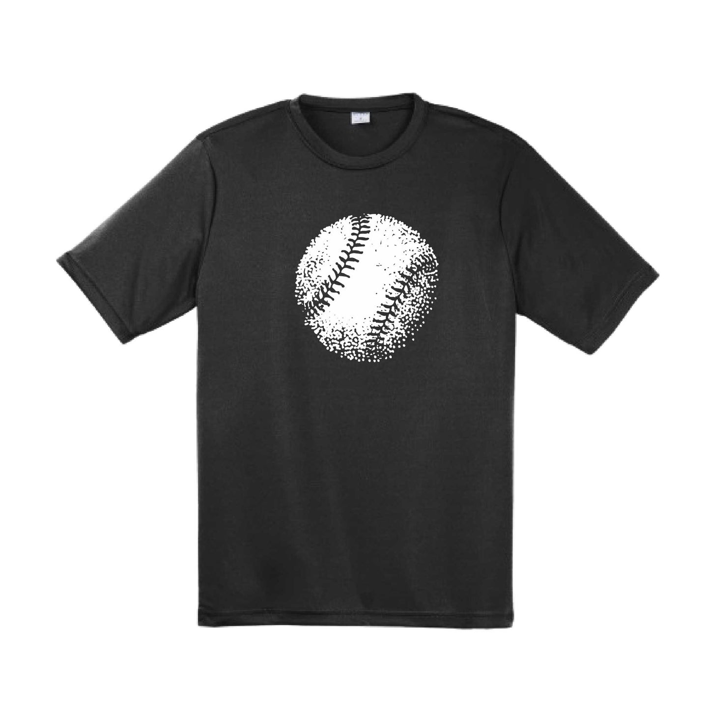 Retro Baseball | Men's Short Sleeve Athletic Baseball Performance T-Shirt | 100% Polyester