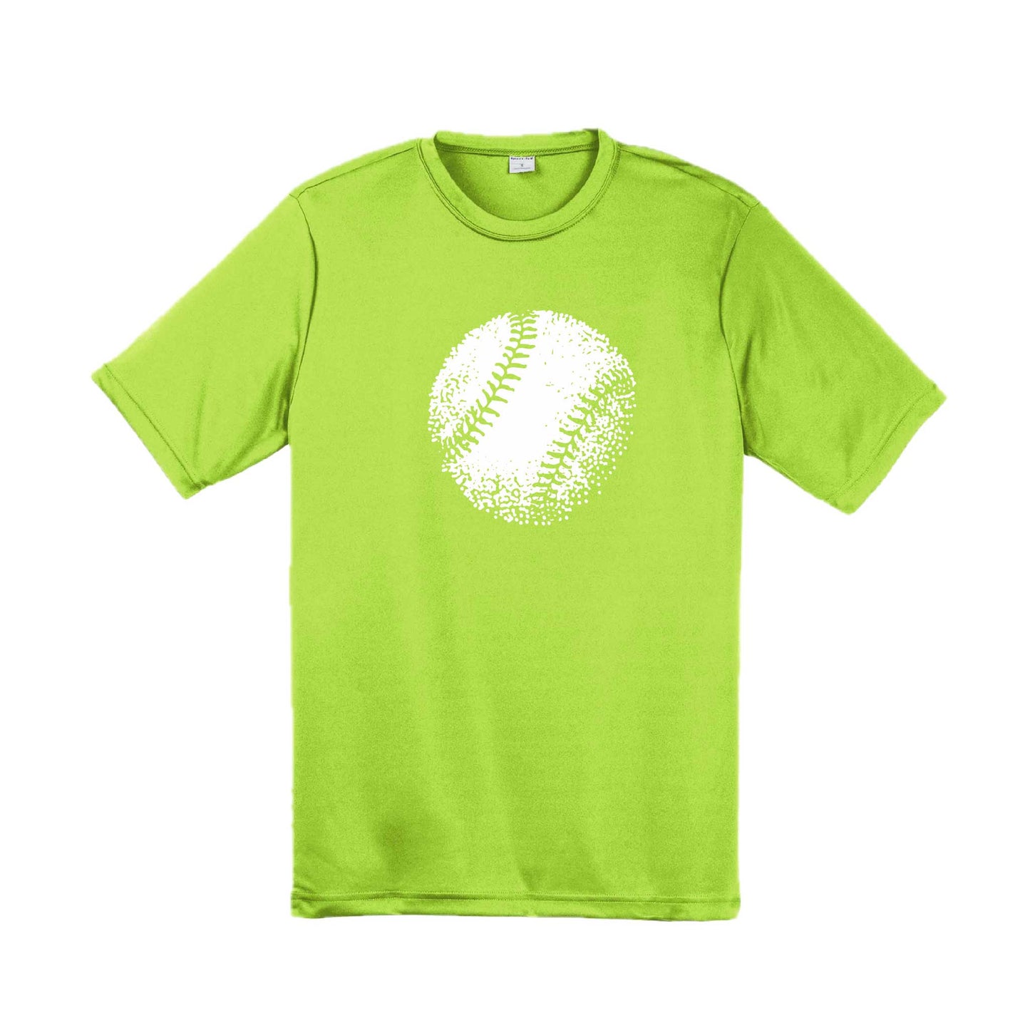 Retro Baseball | Men's Short Sleeve Athletic Baseball Performance T-Shirt | 100% Polyester