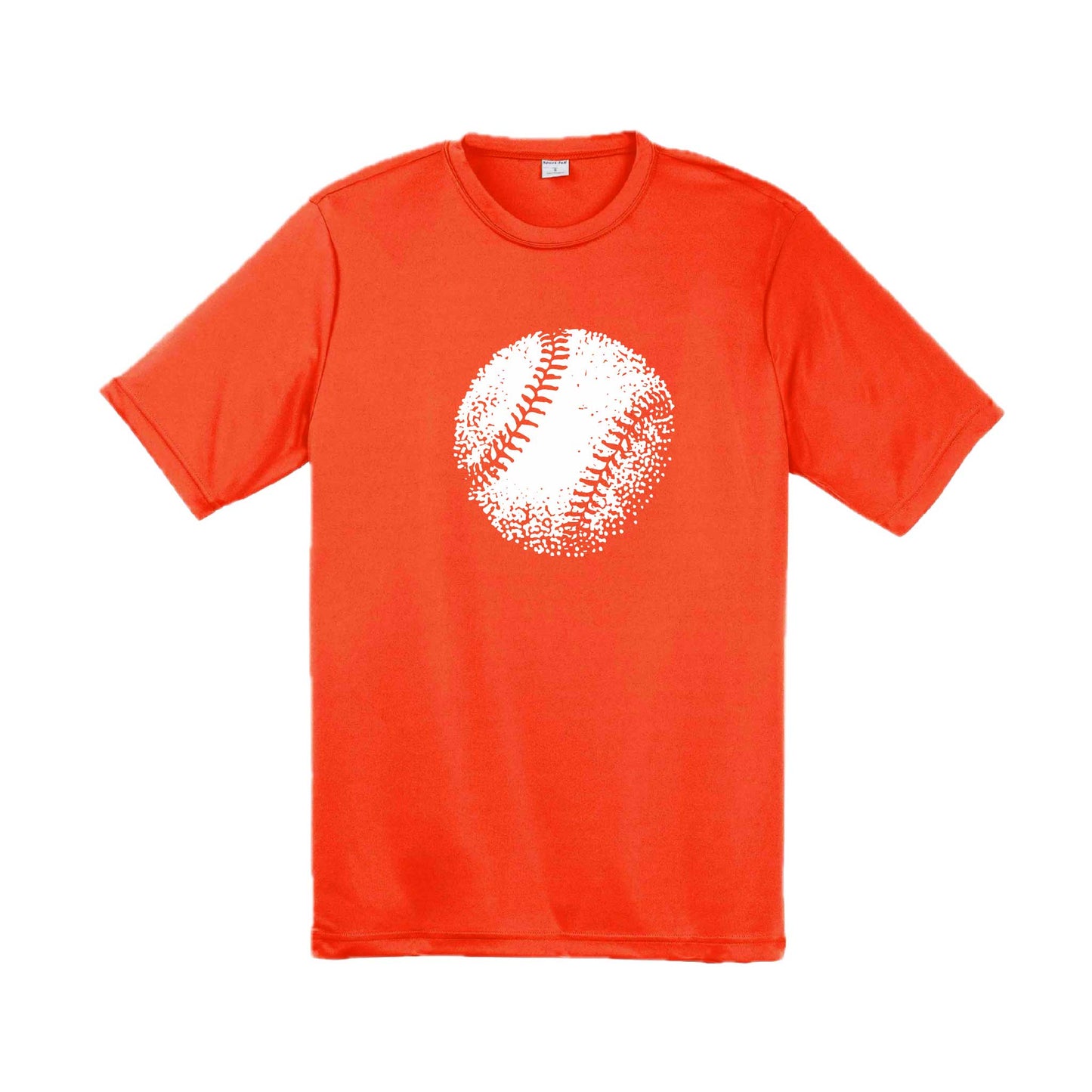 Retro Baseball | Men's Short Sleeve Athletic Baseball Performance T-Shirt | 100% Polyester