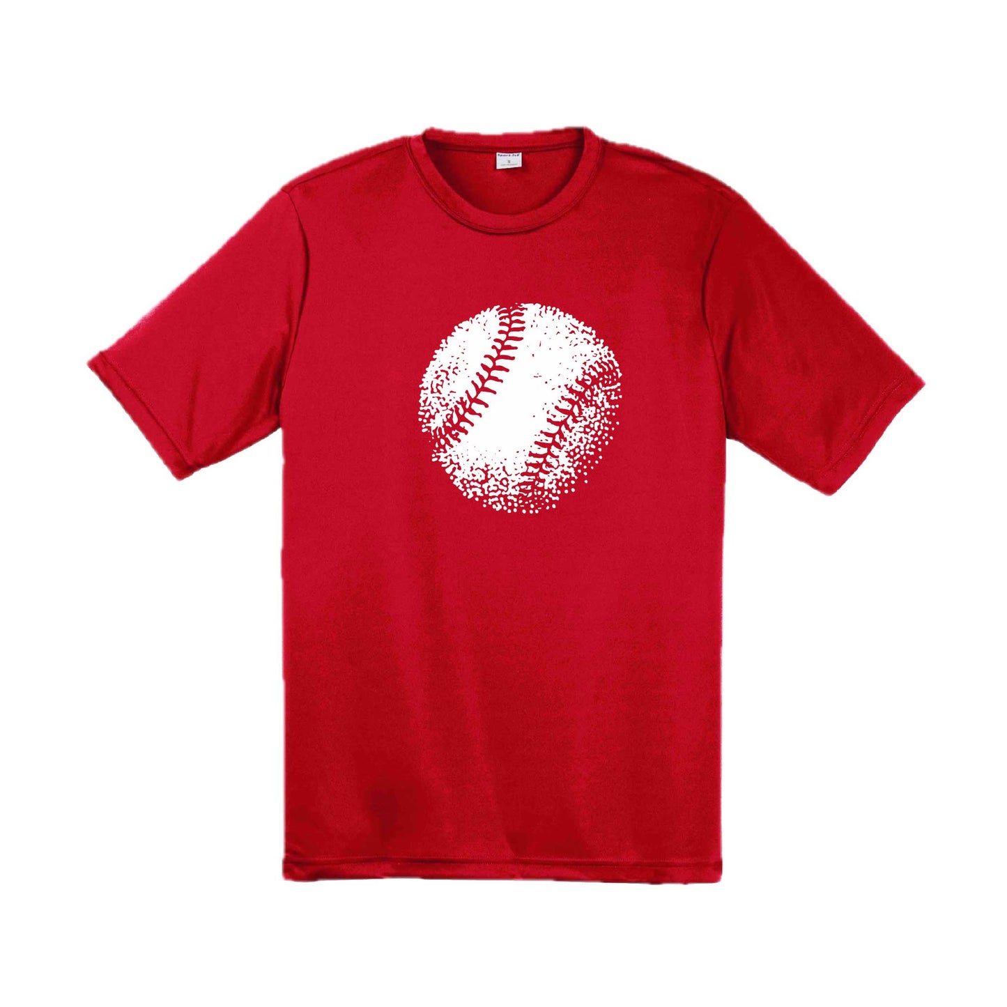 Retro Baseball | Men's Short Sleeve Athletic Baseball Performance T-Shirt | 100% Polyester