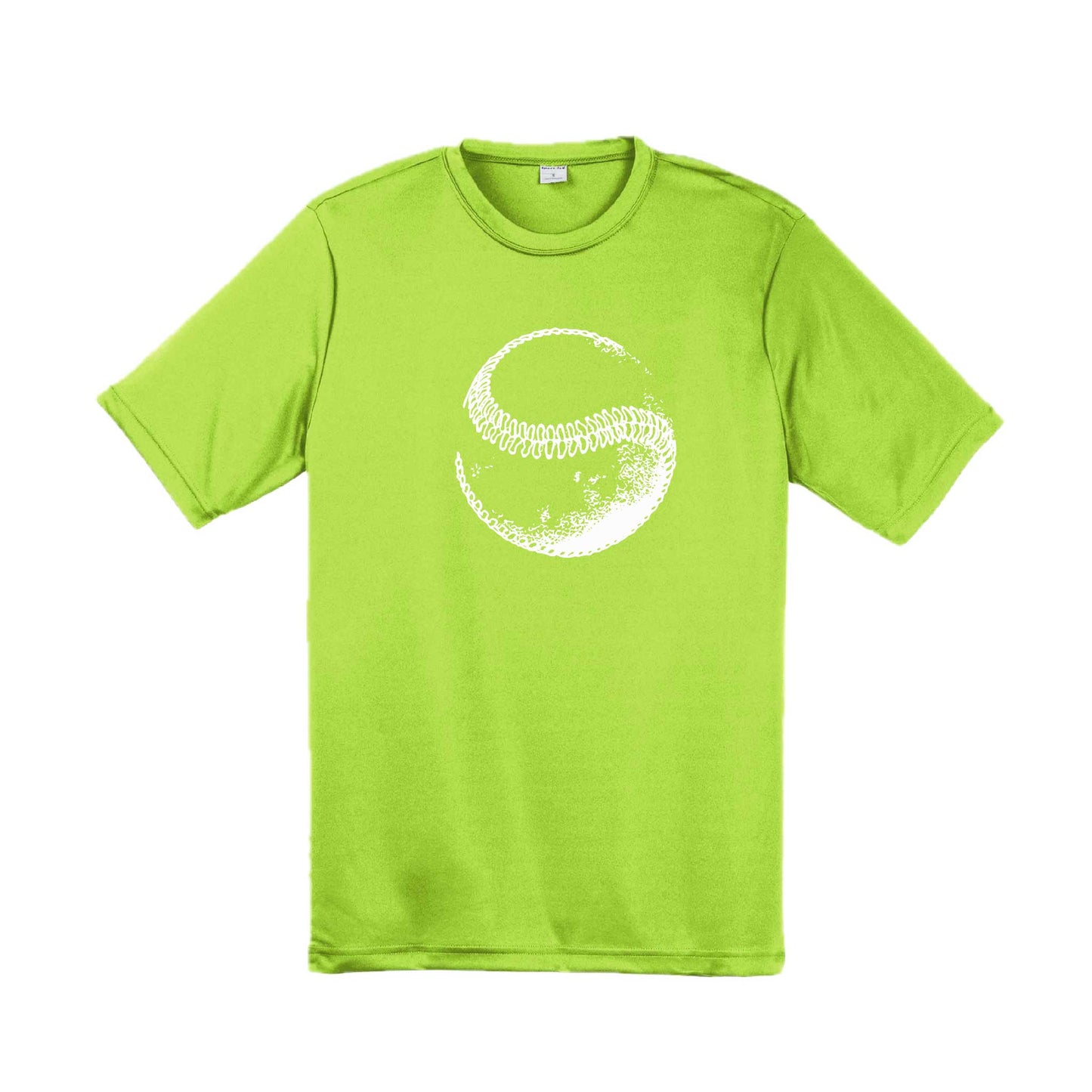 Retro Curveball | Men's Short Sleeve Athletic Baseball Performance T-Shirt | 100% Polyester