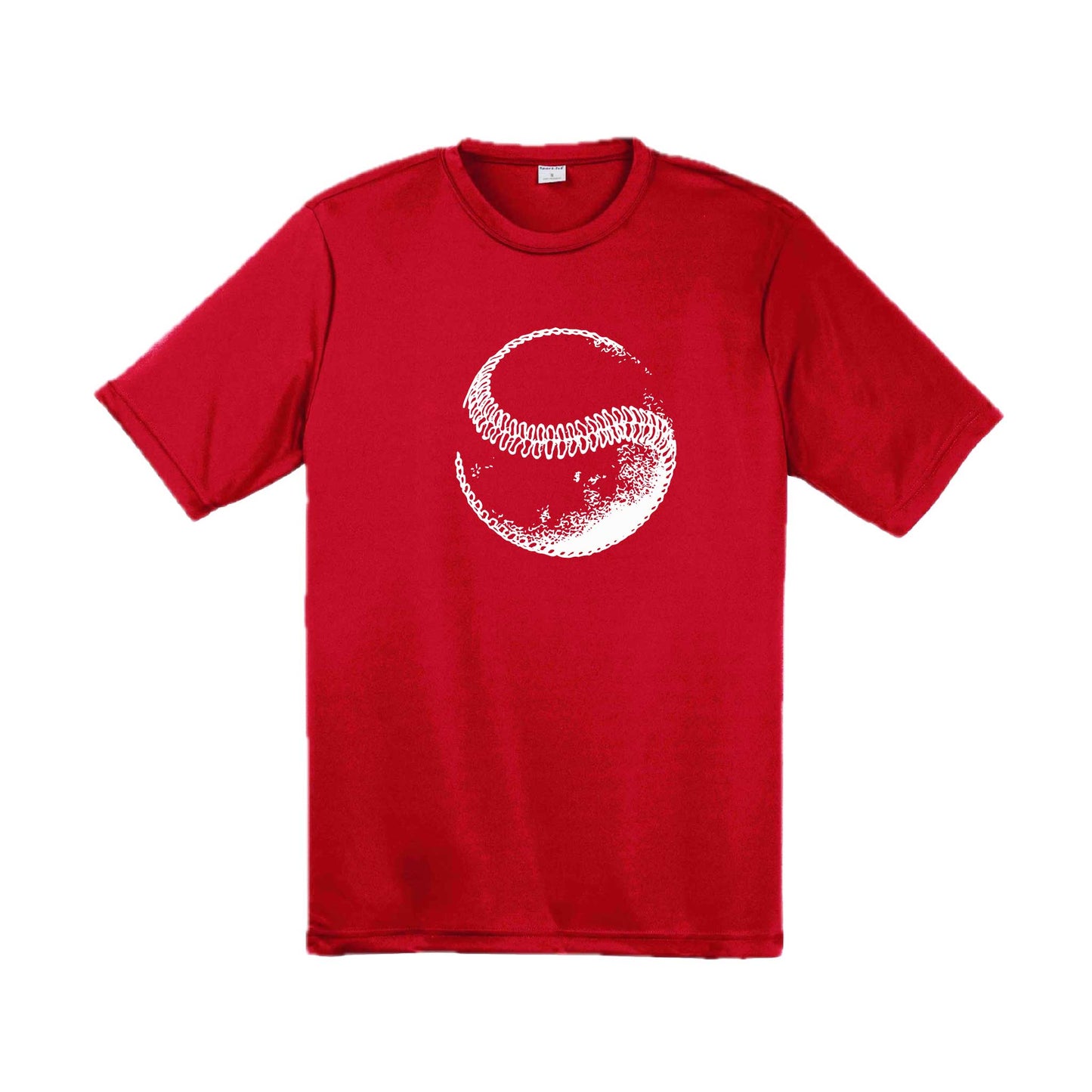 Retro Curveball | Men's Short Sleeve Athletic Baseball Performance T-Shirt | 100% Polyester